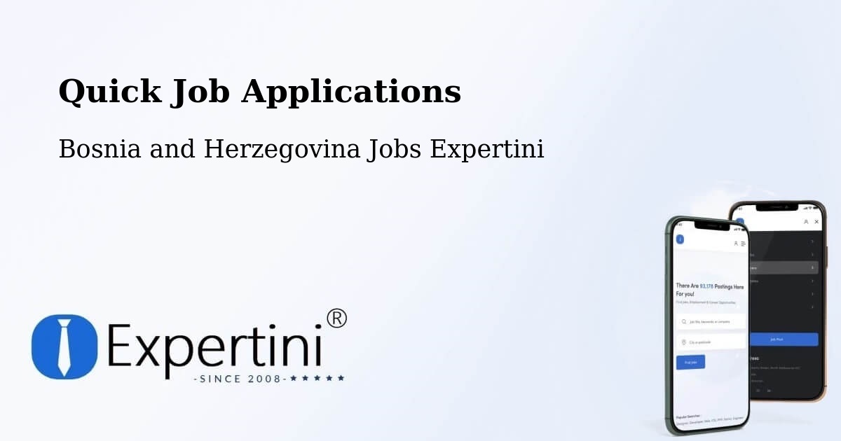 Quick Apply Feature – Bosnia and Herzegovina - Bosnia and Herzegovina Jobs Expertini